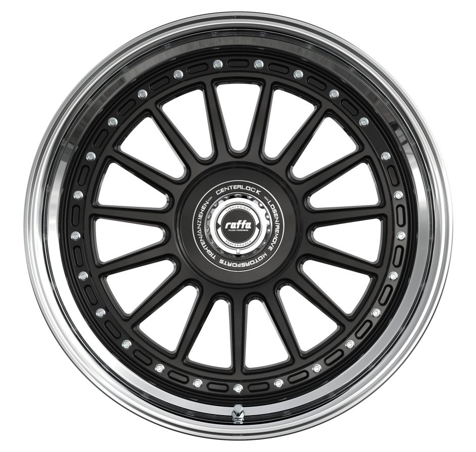 Raffa Wheels<br>RF-04 ZV Glossy Black (19x8.5)